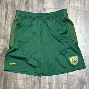 Nike Men's Green Baylor Bears on field Shorts Size M